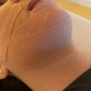 Taping Fita Lipo De Papada - Bandagem Elástica Bege Discreta