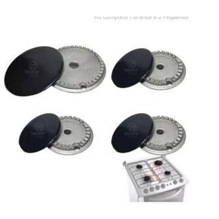 Kit Espalhador + Queimador Fogão Electrolux Jateado em Oferta na Shopee