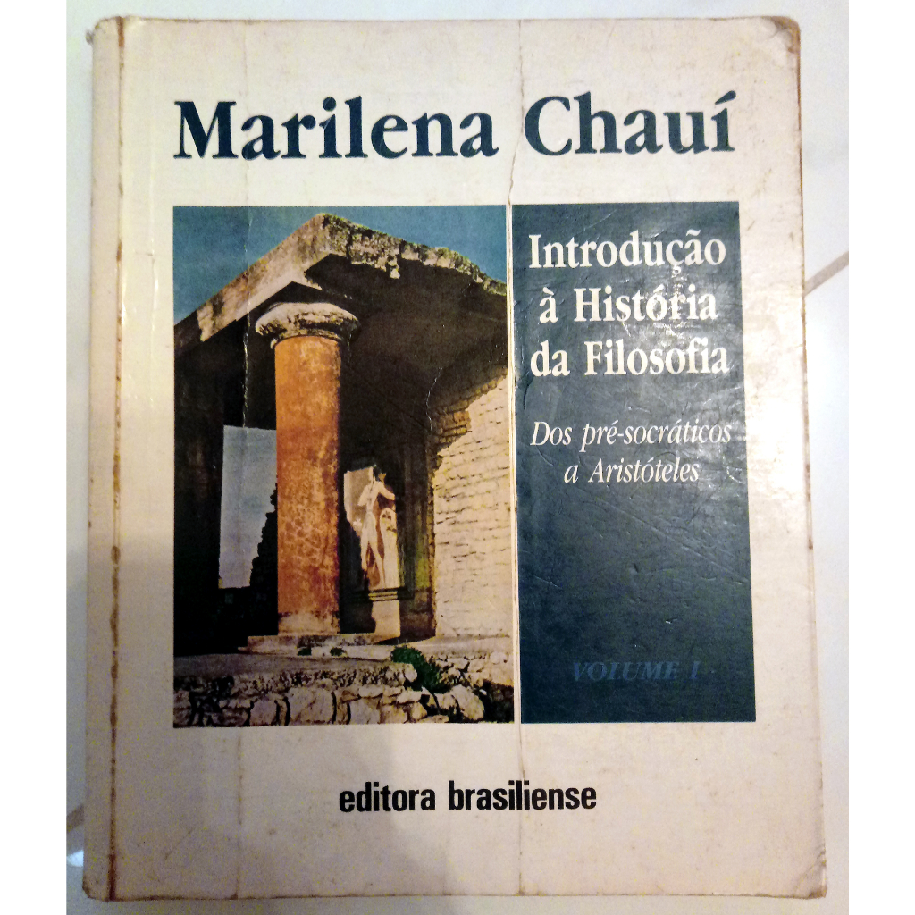 Introdução À História Da Filosofia - Marilena Chauí | Shopee Brasil