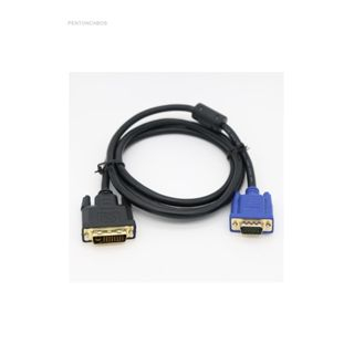 Cabo Adaptador Dvi Para Vga 1,8m - Cabo Dvi24+5 Para Vga