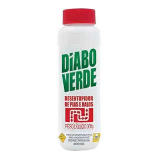 Diabo Verde Desentupidor Granulado De Ralo, Vaso E Pia 300g