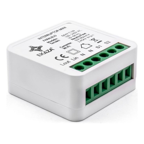 Mini Interruptor Inteligente 16A Wifi Automação Casa Alexa
