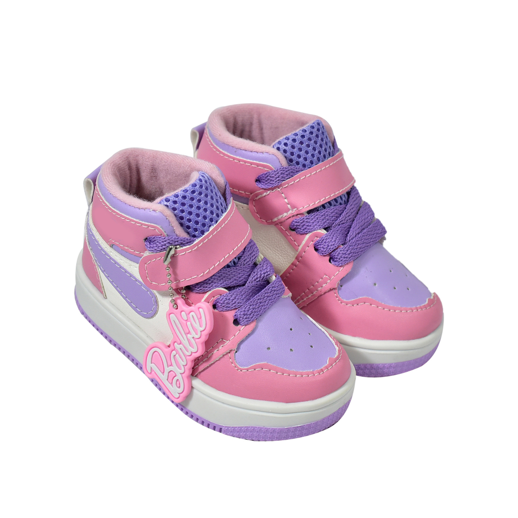 Tenis Botinha Infantil Original Personagem Barbie Nova Style