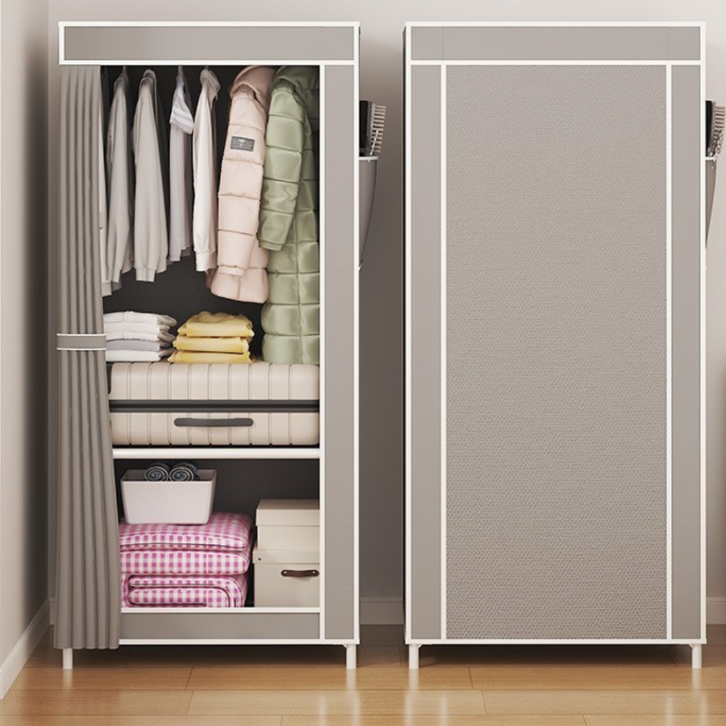 Guarda Roupa Armário Organizador De Roupa Armário Inteligente 146*56*44cm