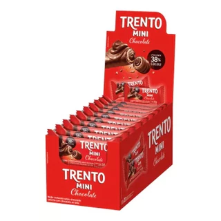 Chocolate Trento Mini Chocolate C/16un De 16g - Peccin