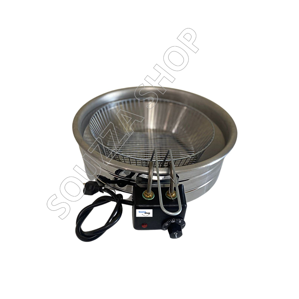 Fritadeira Elétrica tacho 7 litros em inox profissional souz