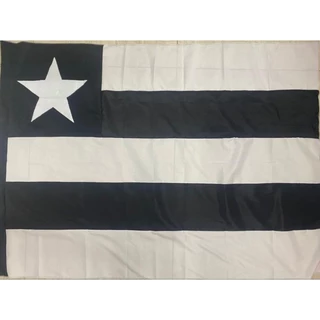 Bandeira do Botafogo Tamanho 1,60 × 1,15 - Somos Os Melhores - caixa