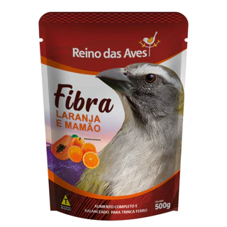 Ração Fibra Laranja com Mamão 500g