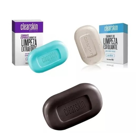 Sabonete em Barra Clearskin para Limpeza Rosto e Corpo 80g | Shopee Brasil