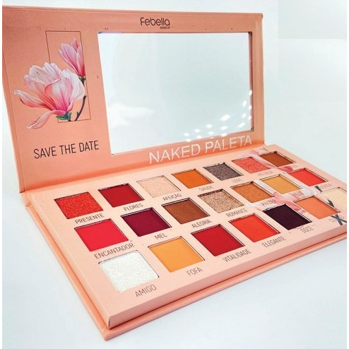 Paleta De Sombra Naked Febella Shopee Brasil