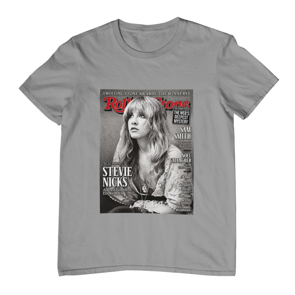Camiseta Stevie Nicks Fleetwood Mac Unissex Em Algodão