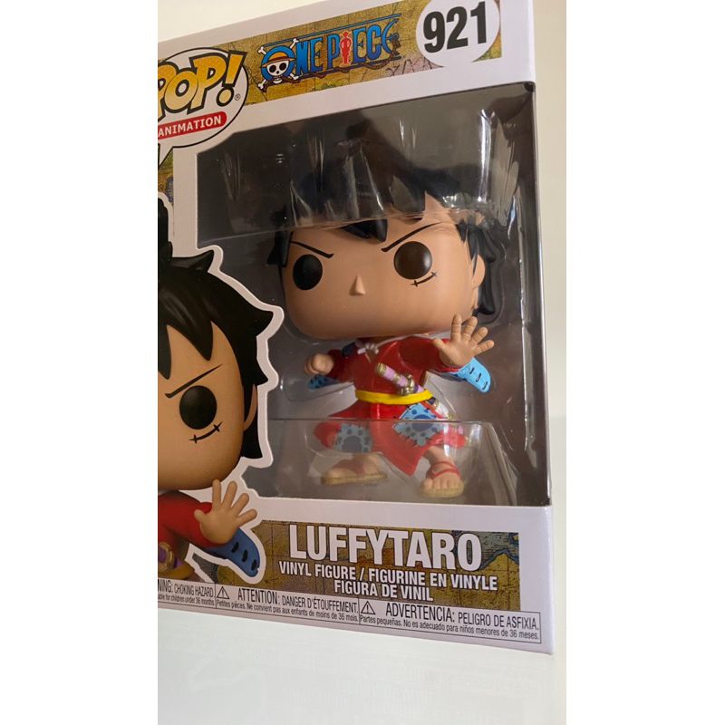 Funko Pop ORIGINAL Luffytaro 921 Luffy arco de Wano | Shopee Brasil