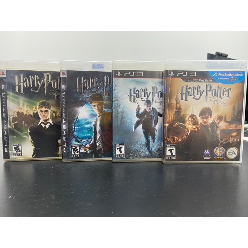 Coleção Harry Potter PS3 - Jogos de Playstation 3 Jogo de aventura mídia física original usado
