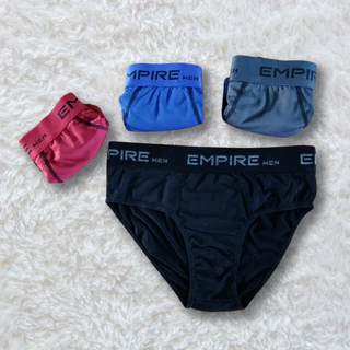 Kit com 5 cueca slip microfibra tradicional masculina forro algodão