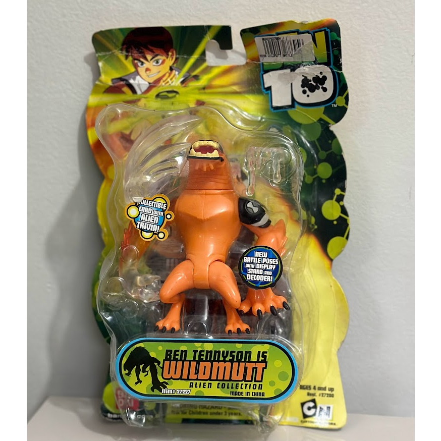 RARO Boneco Ben 10 Friagem Supremo + Holograma / Importado Original Bandai