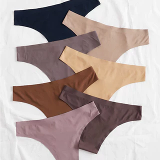 Kit 10 Calcinhas Sem Costura Tanga Laser com forro de Algodão Tanguinha Original Lingerie em Oferta na Shopee