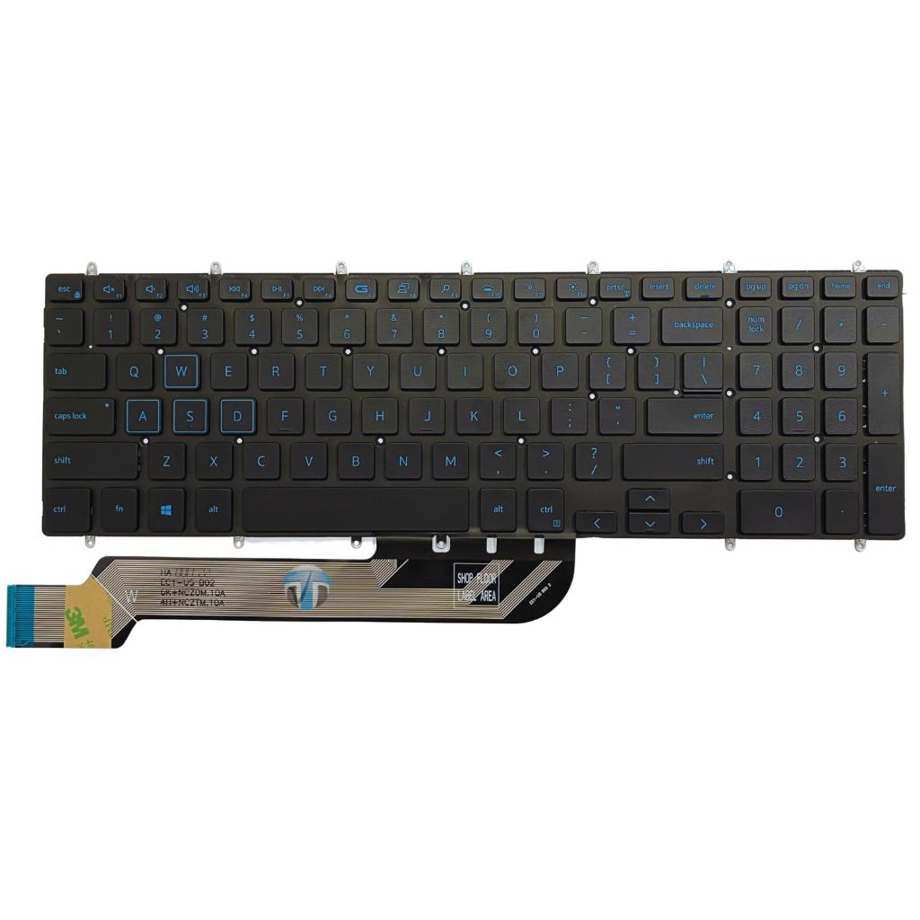 Teclado Dell G7 7588 P72F002 - 0M6JTP - Retroiluminado