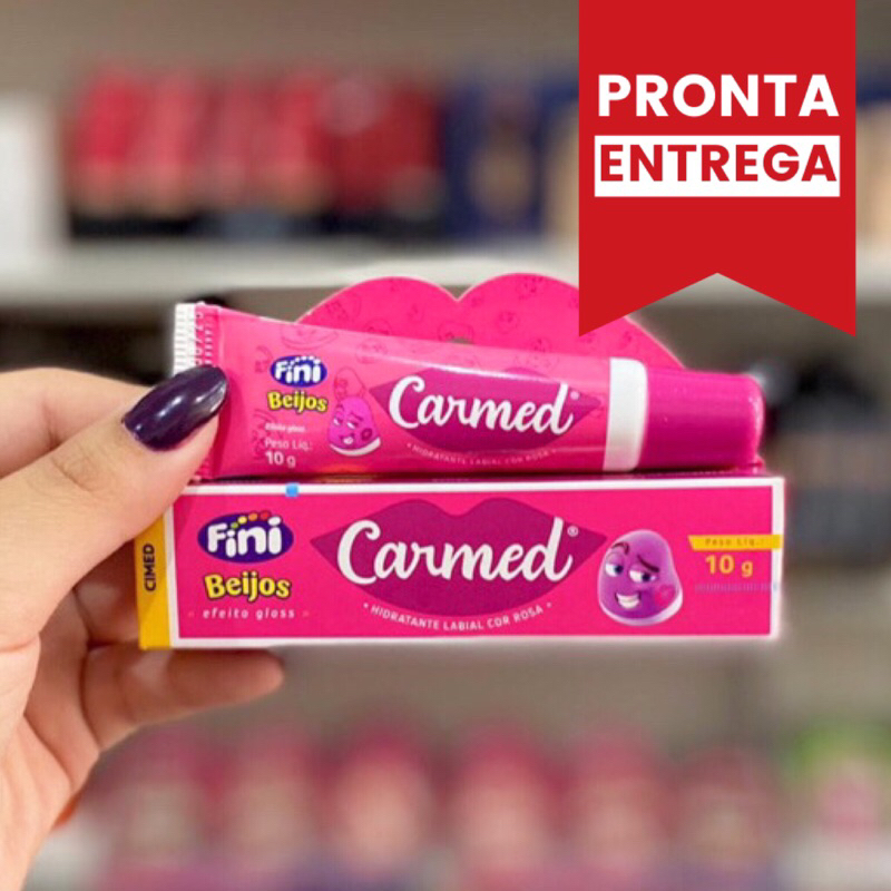 Carmed Fini Beijos Hidratante Gloss Labial 10g Shopee Brasil