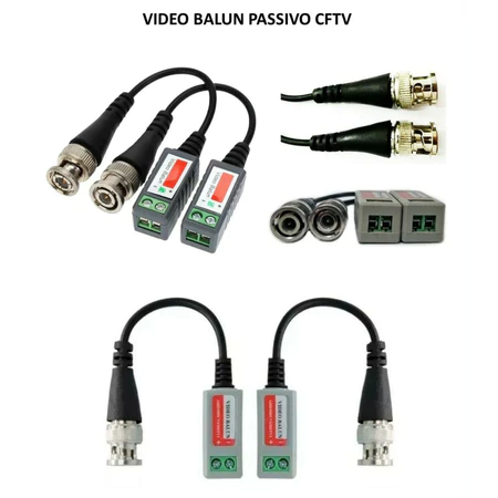 Video Balun Passivo Cftv Par