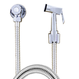 Ducha Higiênica Fabricada em Metal Inox 1/4 de Volta Acabamento Cromado