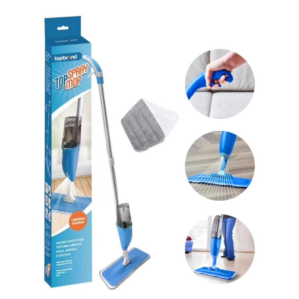 Water Spray Mop Mob Spray Limpeza Mop Lava E Seca - China Mop and Spray Mop  price