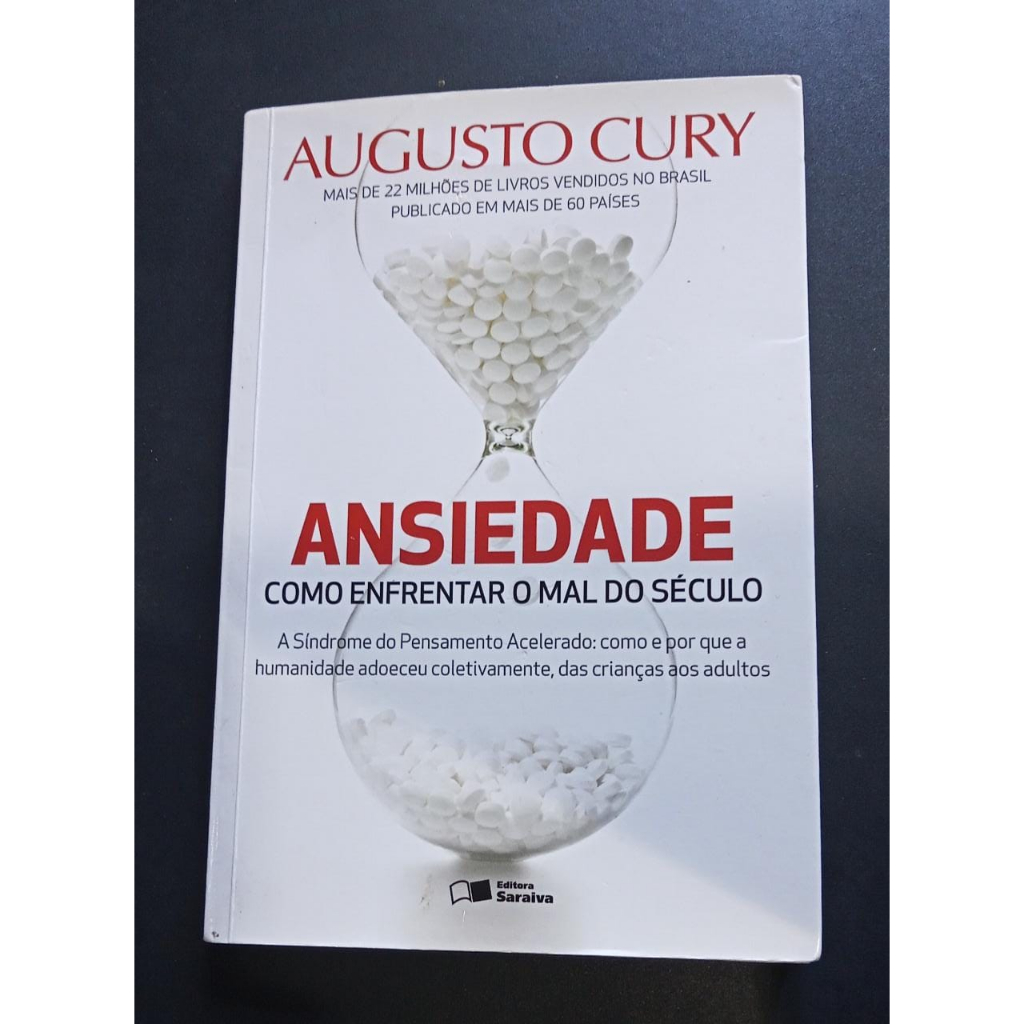 Livro Ansiedade (Augusto cury) | Shopee Brasil
