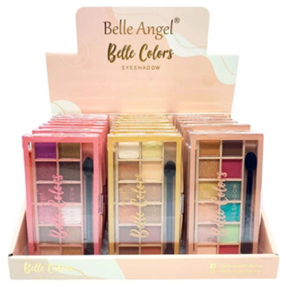Box Paletas De Sombra Belle Colors Eyeshadow - Belle Angel