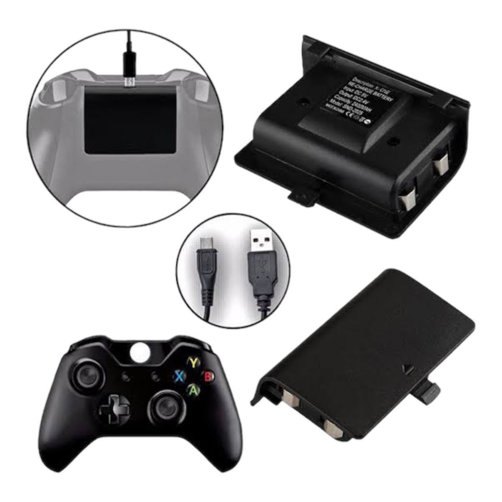 Bateria Repuesto + Cable Para Joystick O Control Xbox One - FEBO