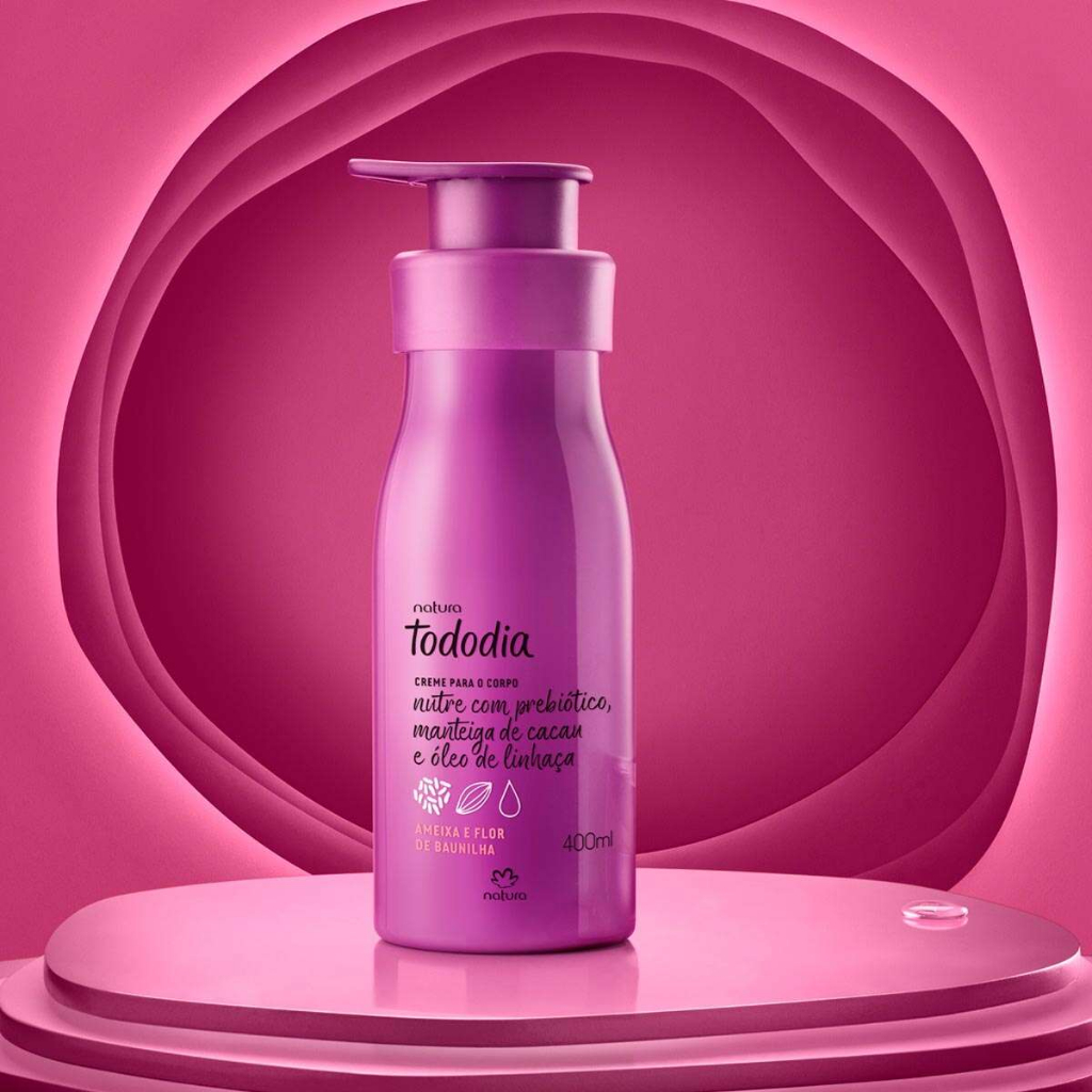 Hidratante Tododia Ameixa e Flor de Baunilha 400ml -Natura | Shopee Brasil