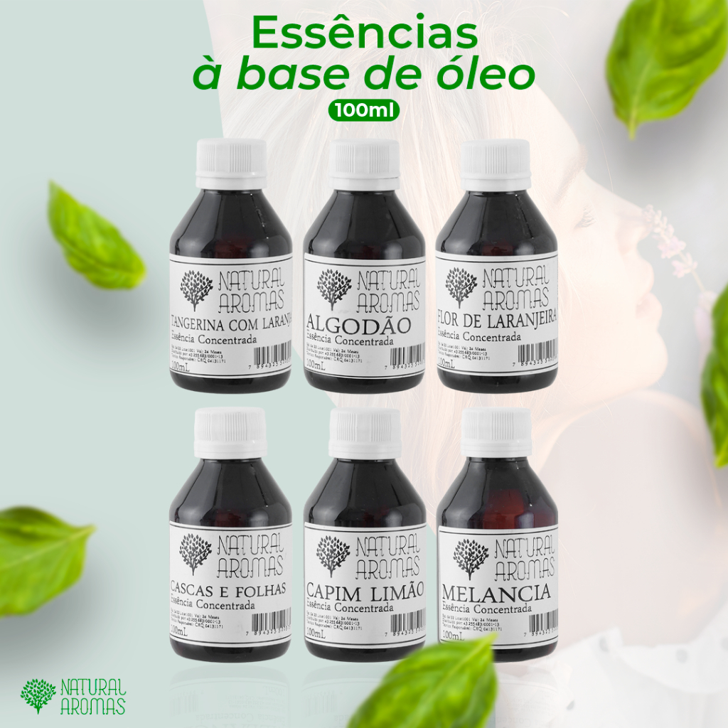 Essência concentrada Base Óleo Super Premium (Diversas Opções)