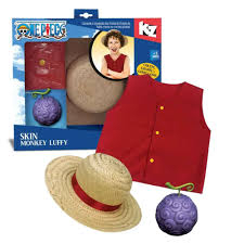 Fantasia Infantil Anime Monkey d. Luffy One Piece - Elka em