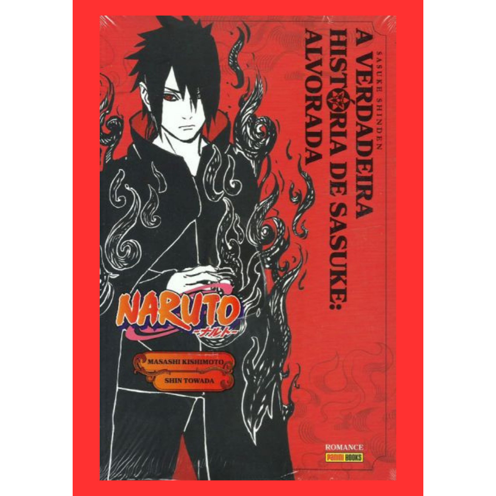 Quadro decorativo Sasuke Marca da Maldição Naruto Shippuden