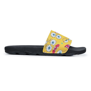 Laquilla Chinelo Slide Masculino Detalhe Estampa Majin Boo Preto 