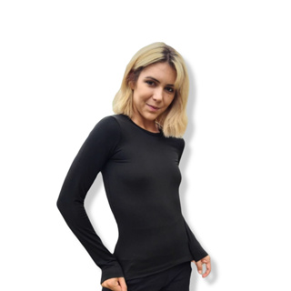 Kit 2 Blusas Feminina Peluciadas Segunda Pele Costura Reforçada Térmica
