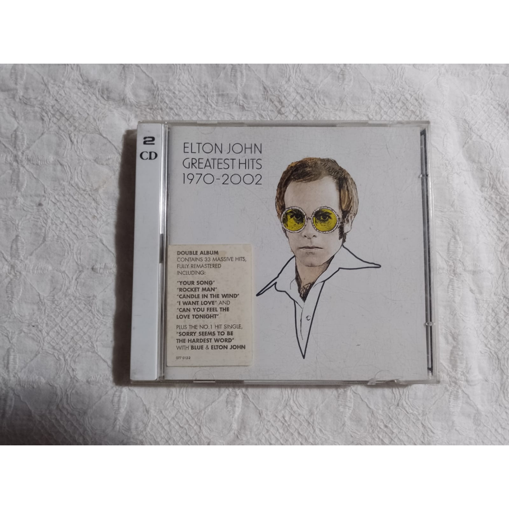 Cd Elton John Greatest Hits -1970-2002 (importado-duplo) | Shopee Brasil