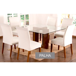 Kit 4 Peças Cadeira de Jantar Malha Gel Diversas Cores