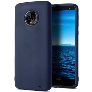 Capa Silicone Tpu Compatível Com Motorola Moto G6 Plus + Película 3d