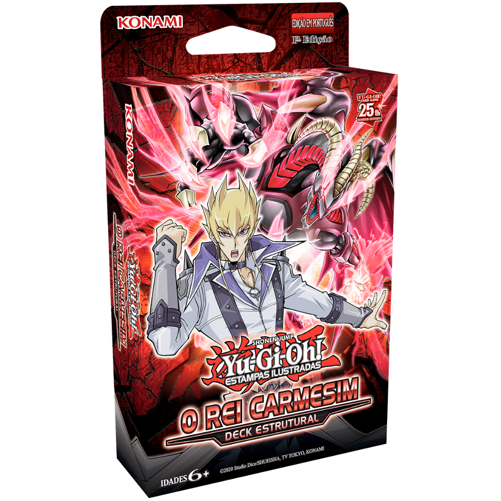 Yu-gi-oh! Deck Estrutural O Rei Carmesim - Konami