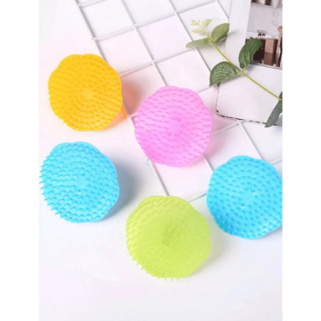 Escova Massageador de Cabelo Cabeça Couro Cabeludo Shampoo Pente Silicone Anti-coceira