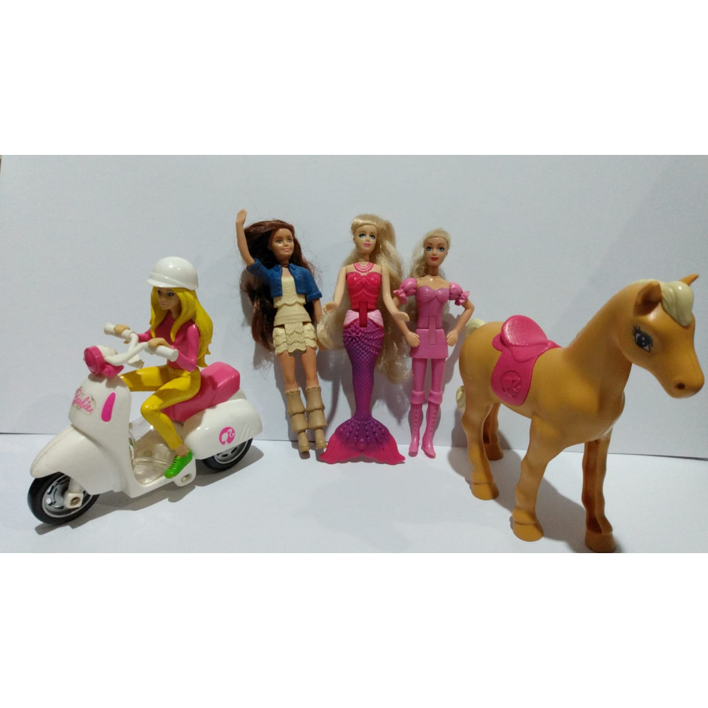 Barbie com cavalo que anda em Promoção na Shopee Brasil 2023