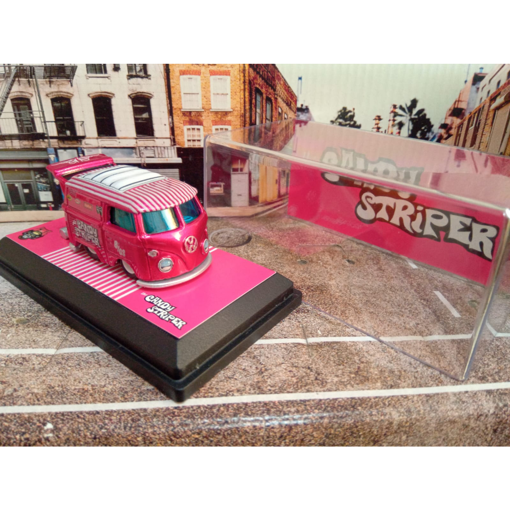 hot Wheels kool Kombi candy striper (Custom) | Shopee Brasil