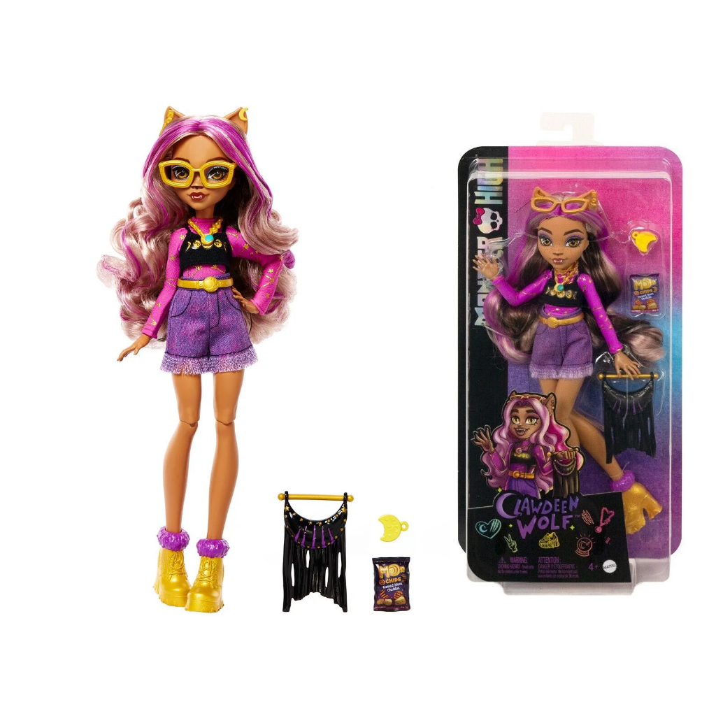 Boneca Monster High - Clawdeen Wolf - Com Pet - HHK52 - Mattel - Real  Brinquedos