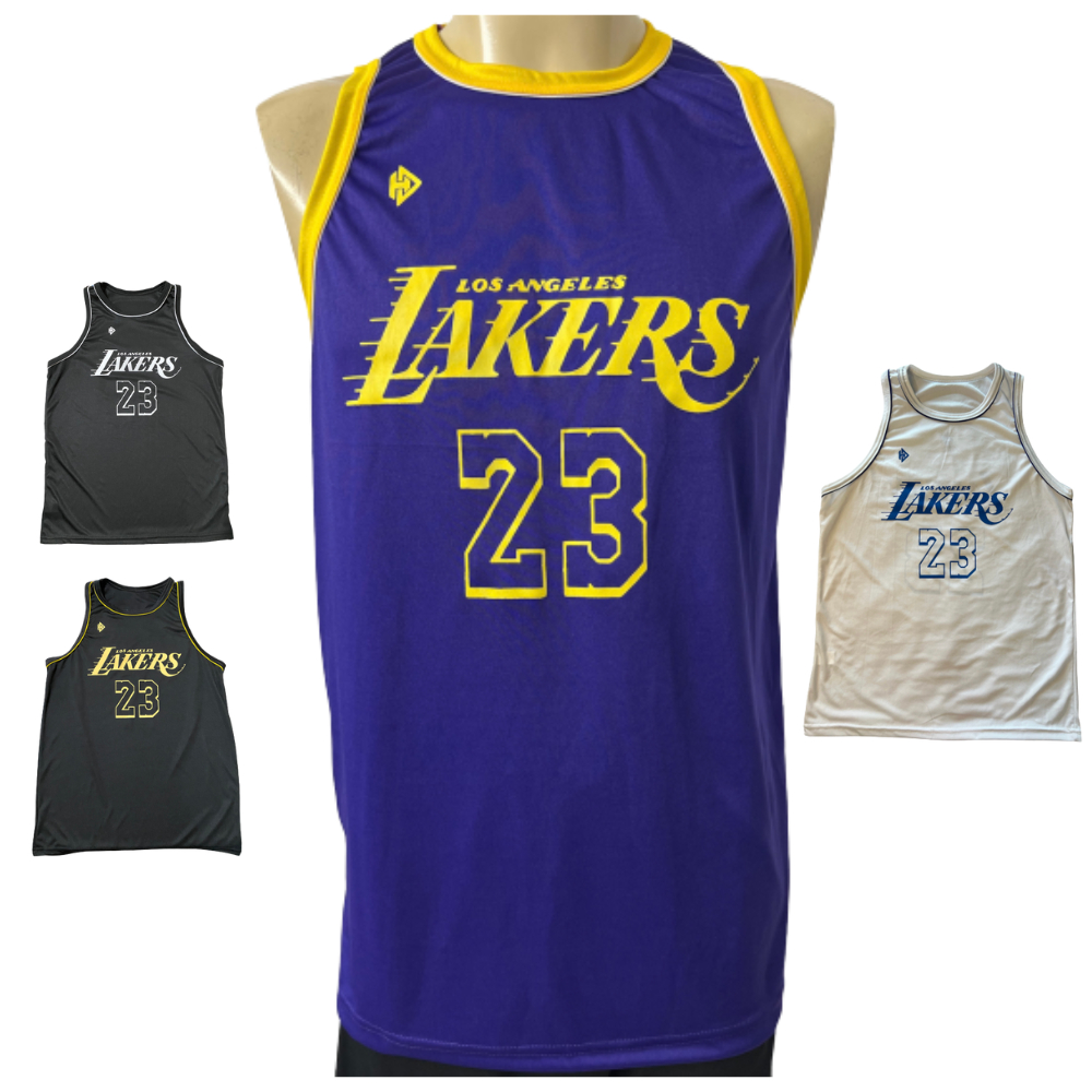 Camisa de Basquete Los Angeles Melhores Times Academia Treino Esportiva
