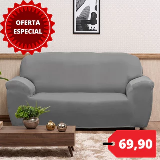 Capa De Sofa Elastex Premium Várias Opções - Escolha A Cor e o Tamanho