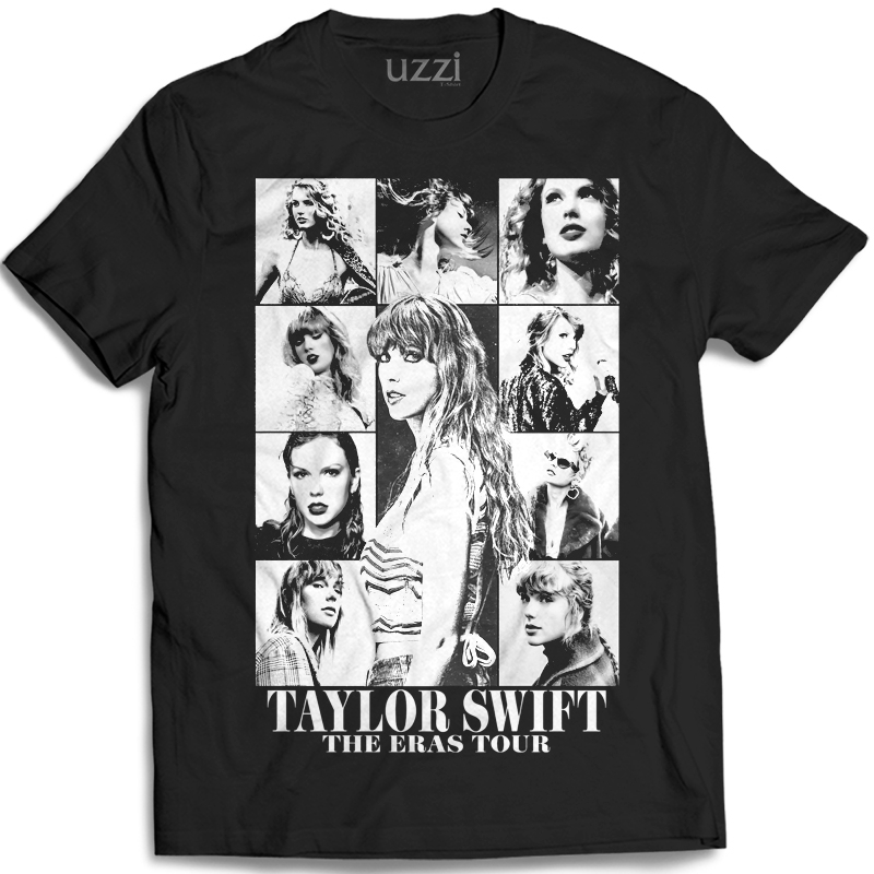 Camisa Taylor Swift The Eras Tour 2023 Blusa Taylor Algodão