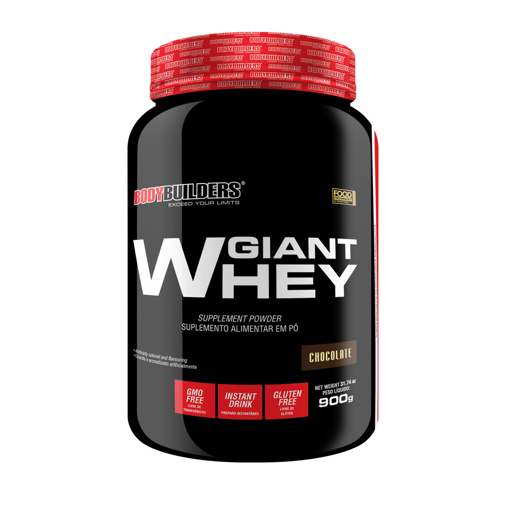 Whey Protein Nutri Bodybuilders Hipercalórico Suplemento Alimentar 900g Proteína Hipertrófico