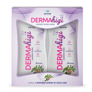 Sabonete Líquido Intimo Diário DermaHigi 200ml - 2 Unidades