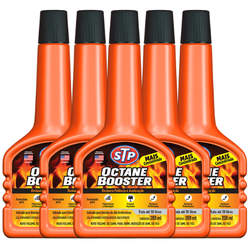 5 Aditivos Stp Octane Booster 2090brm 200ml Shopee Brasil
