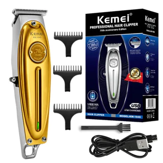 Máquina De Cortar Cabelo Profissional km 1949