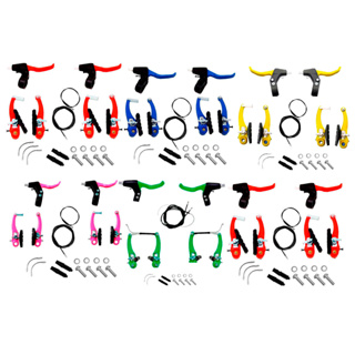 Kit Freio V-brake Nylon Diant / Tras Maç Cabos Conduíte